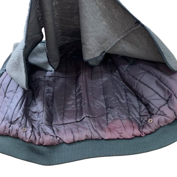 Vtg 80s Members Only Mens Dark Gray Leather Lined Moto Jacket Mens SZ 40 - Picture 7 of 16